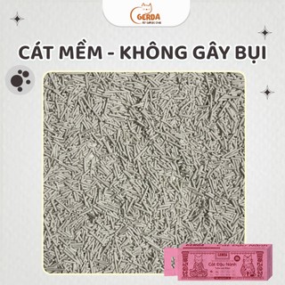 Combo 3 túi đậu lành hương hoa hồng 6L cho mèo . siêu vón cục -không bết đáy . khử mùi tốt