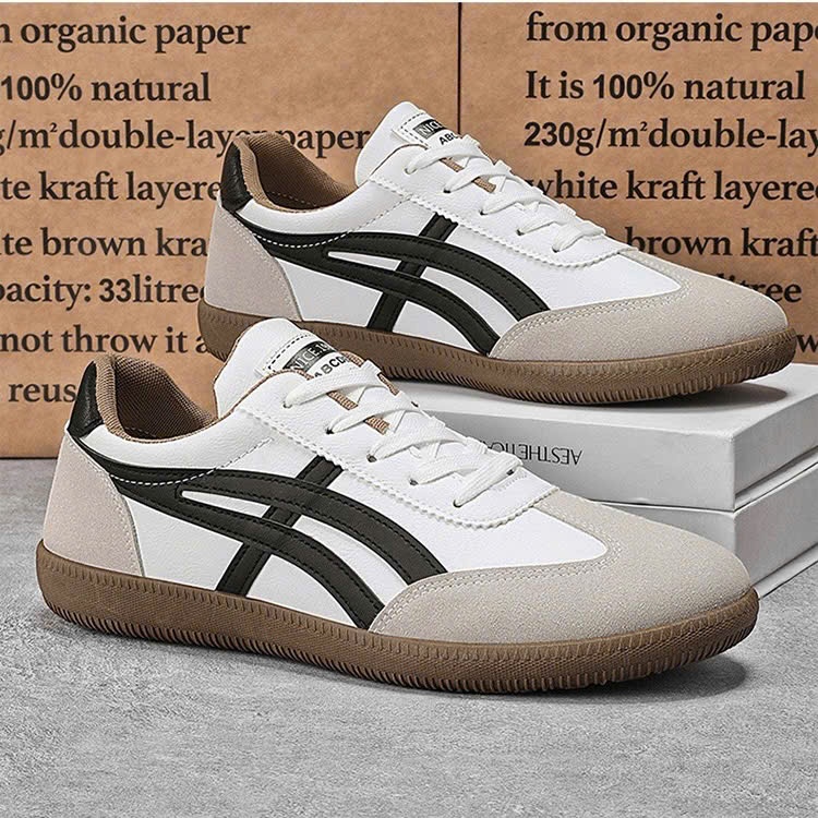 Giày Thể Thao Nam GA-52 Sườn Kẻ Uốn Giày Sneaker Nam Kiểu Dáng Thời Trang