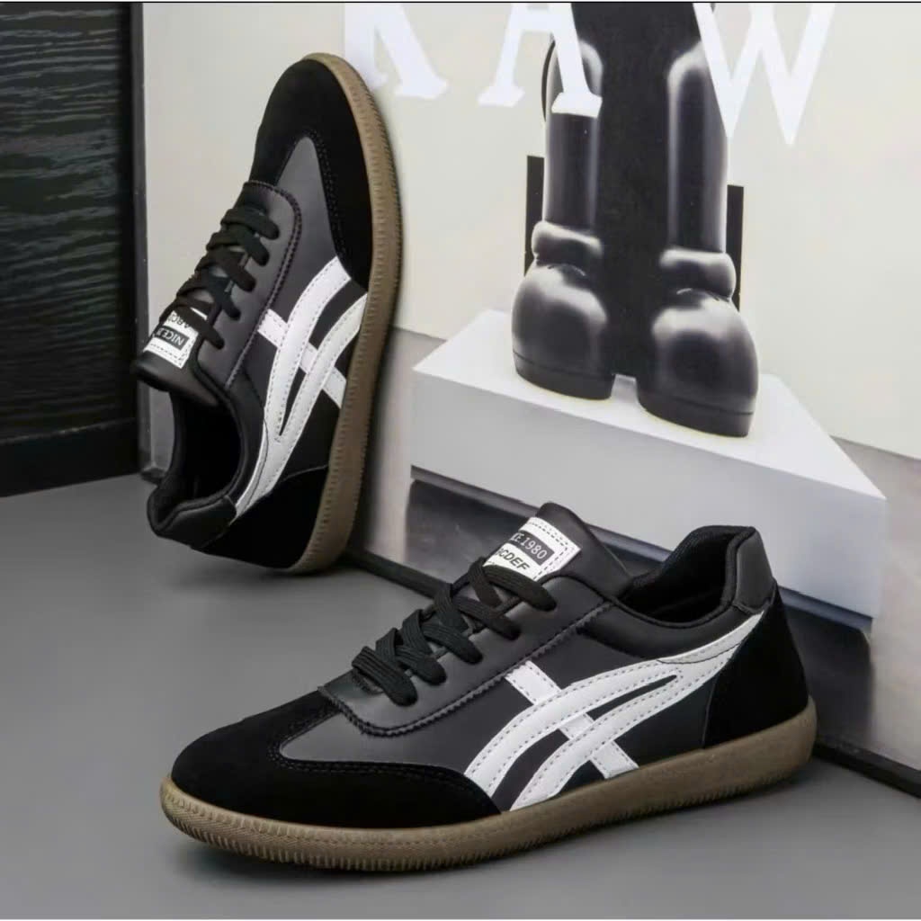 Giày Thể Thao Nam GA-52 Sườn Kẻ Uốn Giày Sneaker Nam Kiểu Dáng Thời Trang