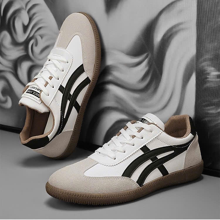 Giày Thể Thao Nam GA-52 Sườn Kẻ Uốn Giày Sneaker Nam Kiểu Dáng Thời Trang