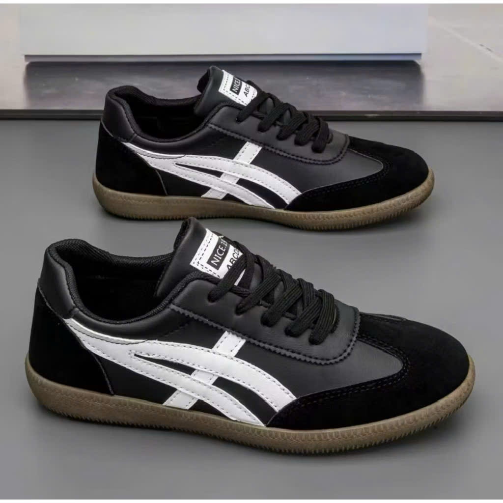 Giày Thể Thao Nam GA-52 Sườn Kẻ Uốn Giày Sneaker Nam Kiểu Dáng Thời Trang