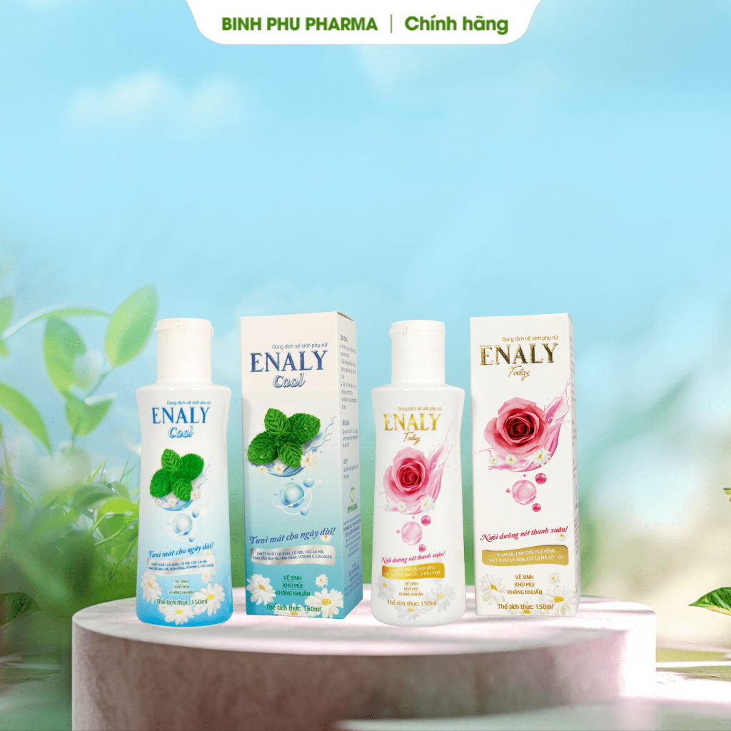 Dung dịch vệ sinh ENALY, khử mùi hôi, cân bằng độ ẩm, tạo hương thơm ...