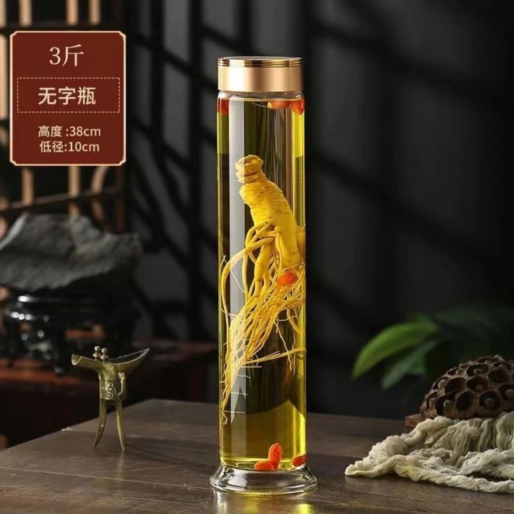 Bình ngâm rượu – chai thủy tinh 0,5-1-2 lít cao cấp. Chai ngâm nhân sâm, chai chuyên dụng ngâm thuốc, chai rỗng, kín khí