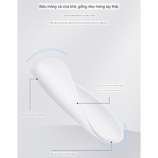 Móng úp làm nailbox nhám sẵn - hộp 100 móng đủ size chuyên làm nailbox