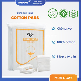 Bông Tẩy Trang Cotton Pads 222 miếng 3 lớp dầy dặn
