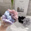 Dây buộc tóc vải scrunchies bóng ánh nhũ nữ tính đáng yêu Chồi accessories - K029