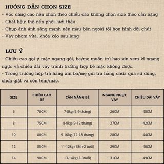 Váy công chúa dự tiệc 6th-2 tuổi lưới thêu họa tiết hàng cao cấp xòe đẹp D1239 Bí Ngô Nhỏ
