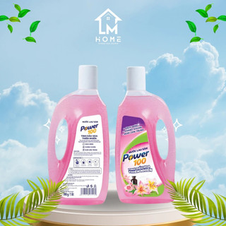 Nước lau sàn POWER100 Tinh dầu Hoa Thiên Nhiên