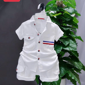 set sơmi thiết kế cao cấp cho bé yêu 10kg-52kg