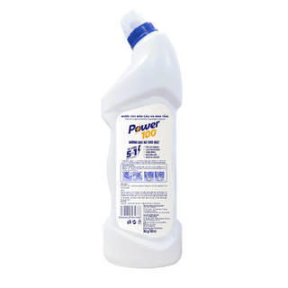 Nước tẩy bồn cầu và nhà tắm POWER100 Hương Bạc Hà 900ml/chai