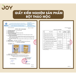 [ MUA 2 TẶNG 1 ] Bột Thảo Mộc Dưỡng Trắng Da, Giảm Thâm, Giảm Mụn Lưng, Mịn Da JOY - Túi 200g