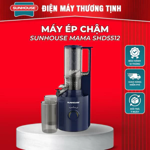 Máy ép chậm hoa quả sunhouse SHD5512 hàng chính hãng bảo hành toàn quốc 12 tháng