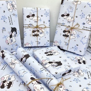 Meowu Giấy Gói Quà Hoạt Hình 50 x 70cm Nhiều Hoạ Tiết Đáng Yêu