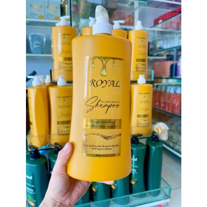 Dầu gội Royal Vàng suôn mượt 1400ml