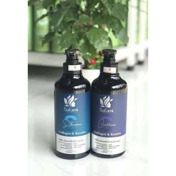 Cặp Gội Xả Phục Hồi Safami siêu mềm mượt 500ml