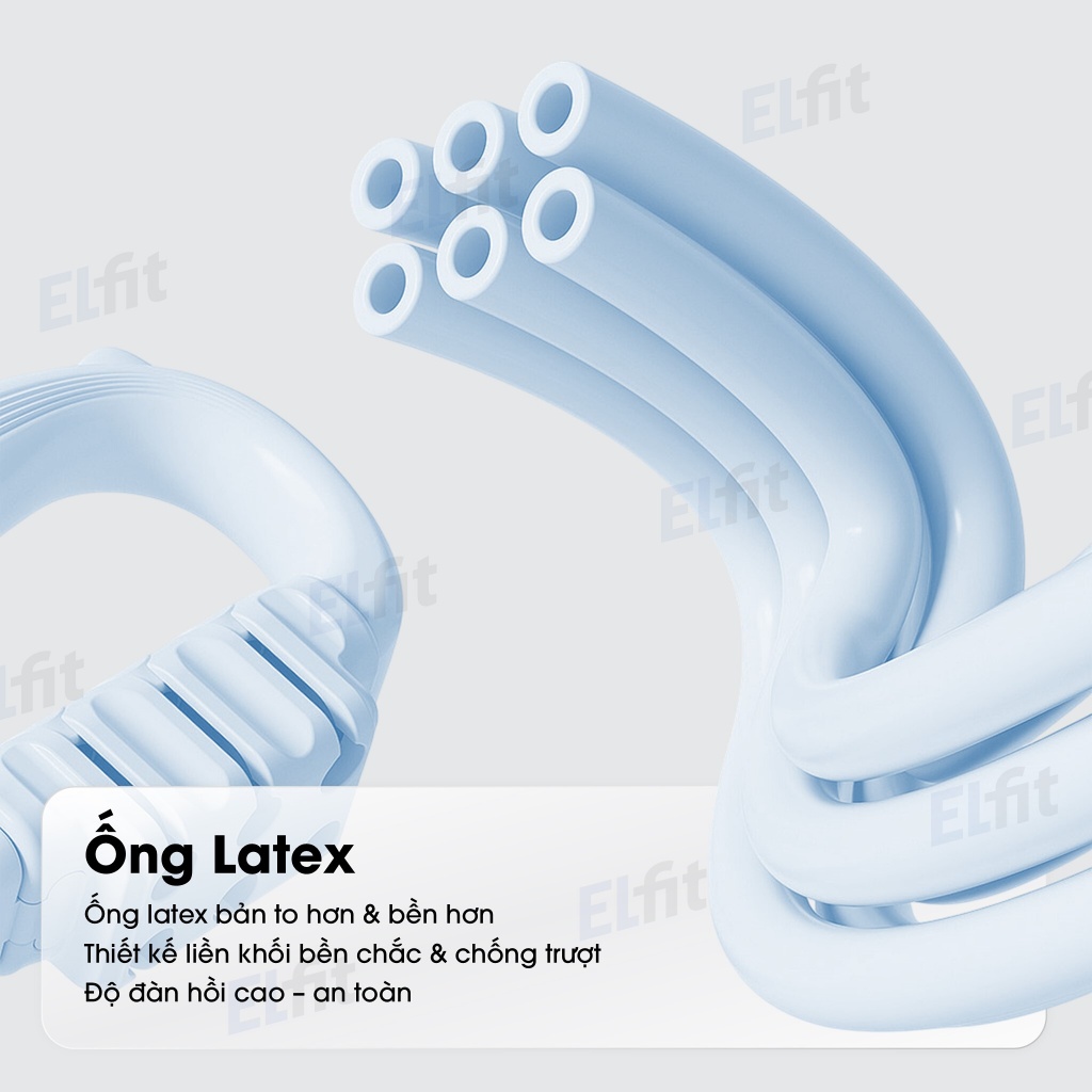 Dây Tập Kháng Lực Số 8 Tai Mèo - 15-90lbs - Dành Cho Văn Phòng, Nội Trợ - DayKeoTaiMeo