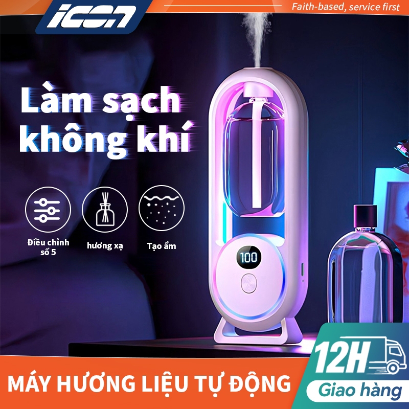ICON Máy phun sương máy xịt thơm phòng Có thể chọn tinh dầu có nhiều loại mùi thơm khác nhau