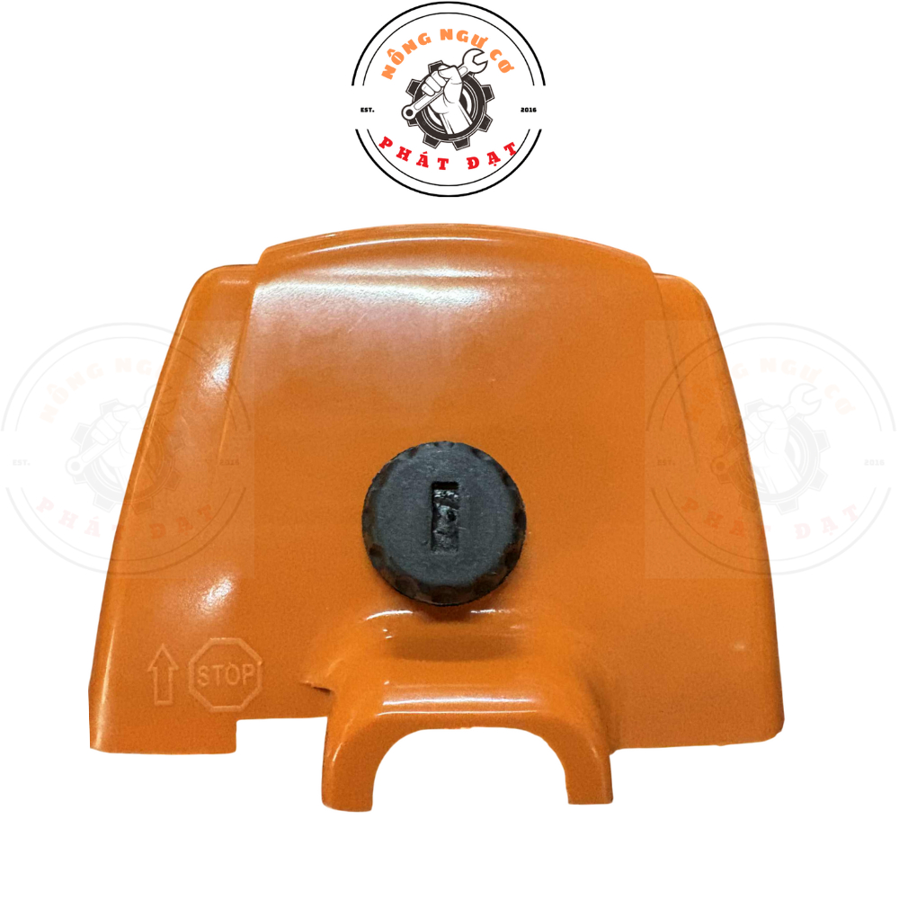 Nắp chụp bô e / Nắp đậy lọc gió cưa STIHL 381, hàng ĐÀI LOAN chính hãng, dày 2li, cứng cáp như zin
