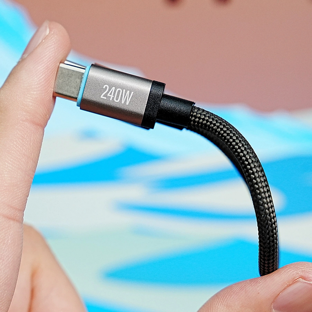 Cáp ngắn RBS / CUKTECH từ tính USB C-C hỗ trợ PD 240W | 15 CM | Chip E-marker/ Cáp dữ liệu 8K C to C Hagibis 20cm | BigBuy360 - bigbuy360.vn