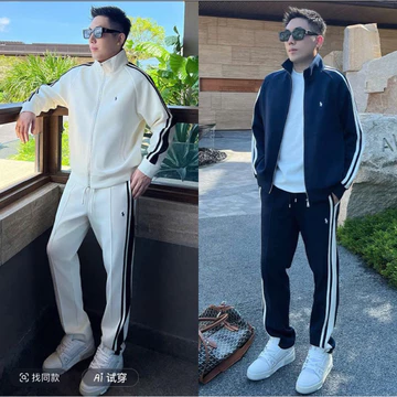 Bộ Đồ Bộ Nam Nữ thể thao nỉ ép dày dặn không xù lông- bộ quần áo nỉ nam thu đông dày dặn mặc ấm túi quần áo có khoá kéo