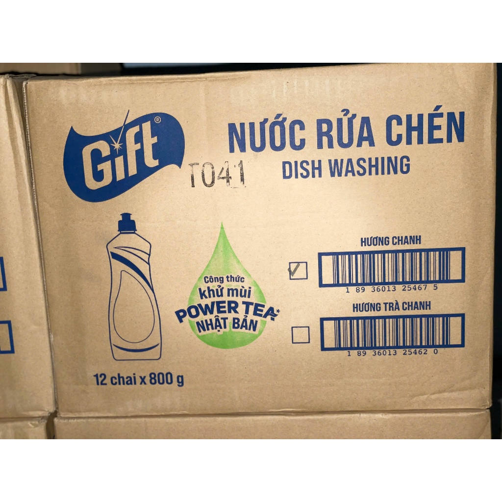 Nước rửa chén Gift chai 800ml