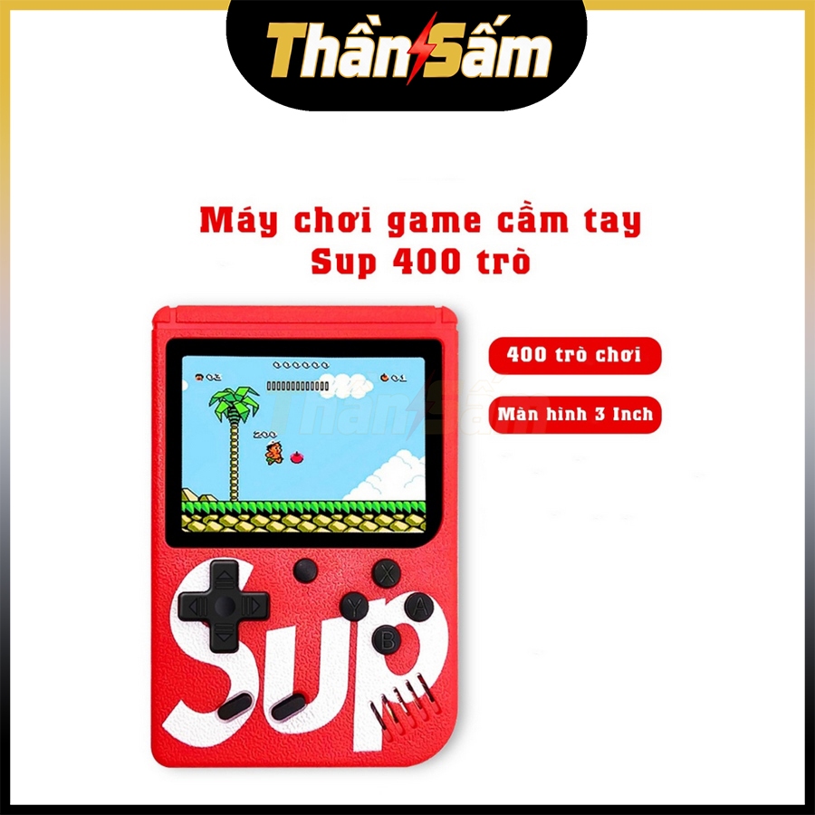 Máy Chơi Game 4 Nút Cầm Tay Box Sup 400 Game In 1 Plus Trở Về Tuổi Thơ ...