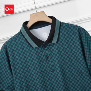 Áo thun polo nam MK Polo Pattern vải thun polyester co giãn 4chiều thoải mái thoáng khí thấm hút tốt