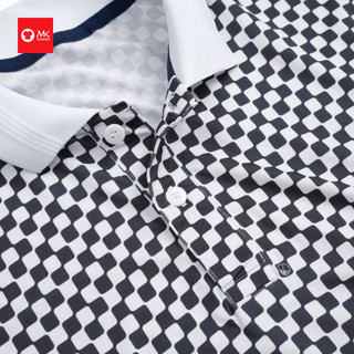 Áo thun polo nam MK Polo Pattern vải thun polyester co giãn 4chiều thoải mái thoáng khí thấm hút tốt