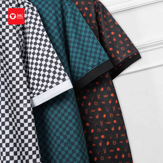 Áo thun polo nam MK Polo Pattern vải thun polyester co giãn 4chiều thoải mái thoáng khí thấm hút tốt