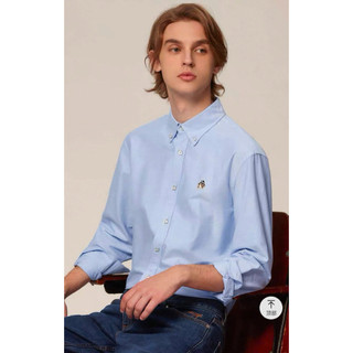 Áo dài tay hazzy golf hàn quốc xuất dư Sơmi Oxford Hazzys ss2025  logo thêu ,Chất vải Oxford mịn mềm