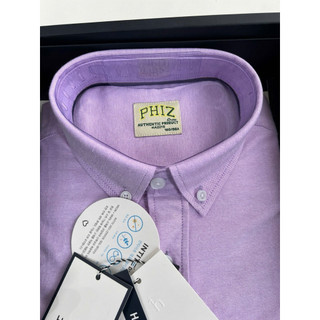 Áo dài tay hazzy golf hàn quốc xuất dư Sơmi Oxford Hazzys ss2025  logo thêu ,Chất vải Oxford mịn mềm