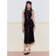 Đầm Dài Sleeveless Knit Button Siêu Tôn Dáng Sang Trọng Lịch Thiệp, WDD090 SOME HOW STORE