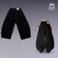 Quần Dài Ống Rộng Form Baggy Coccoon, Gấu Quần Bản To - | BLACK | Vải Khaki Đan