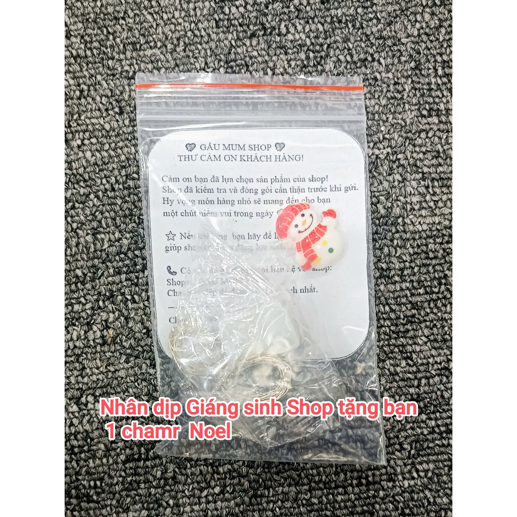 Đèn LED đom đóm trang trí 1m/2m – Dùng pin – Nháy 3 chế độ