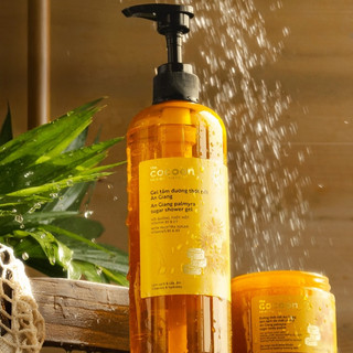 [TẶNG TTBC THỐT NỐT] Gel Tắm Đường Thốt Nốt An Giang Làm Sạch Cơ Thể Cocoon 500ml