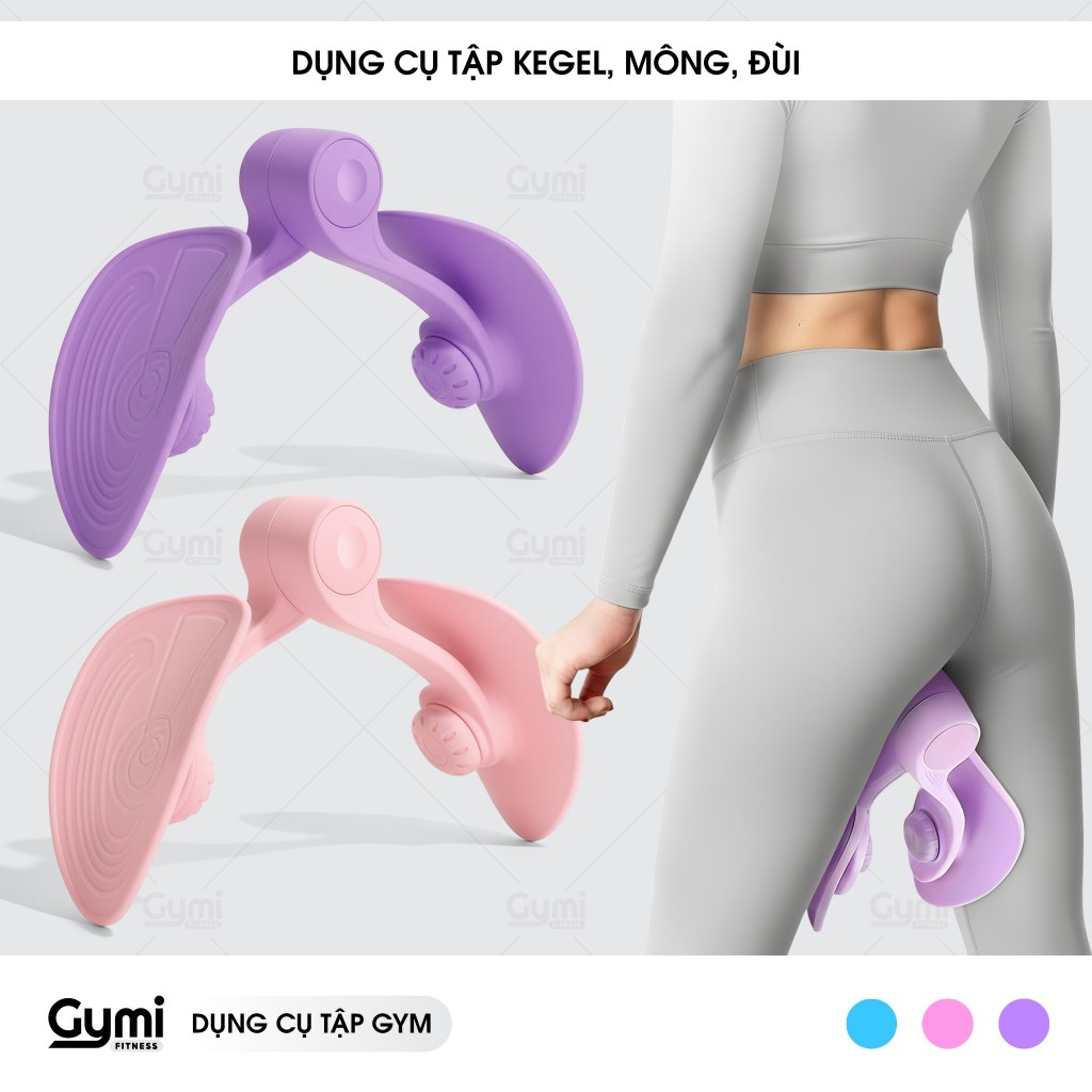 Dụng Cụ Tập Kegel - Kẹp Tập Đùi Trong, Hông, Mông - Hỗ Trợ Cơ Sàn Chậu Cho Nữ - Phù Hợp Tập Tại Nhà - DungCuTapMong