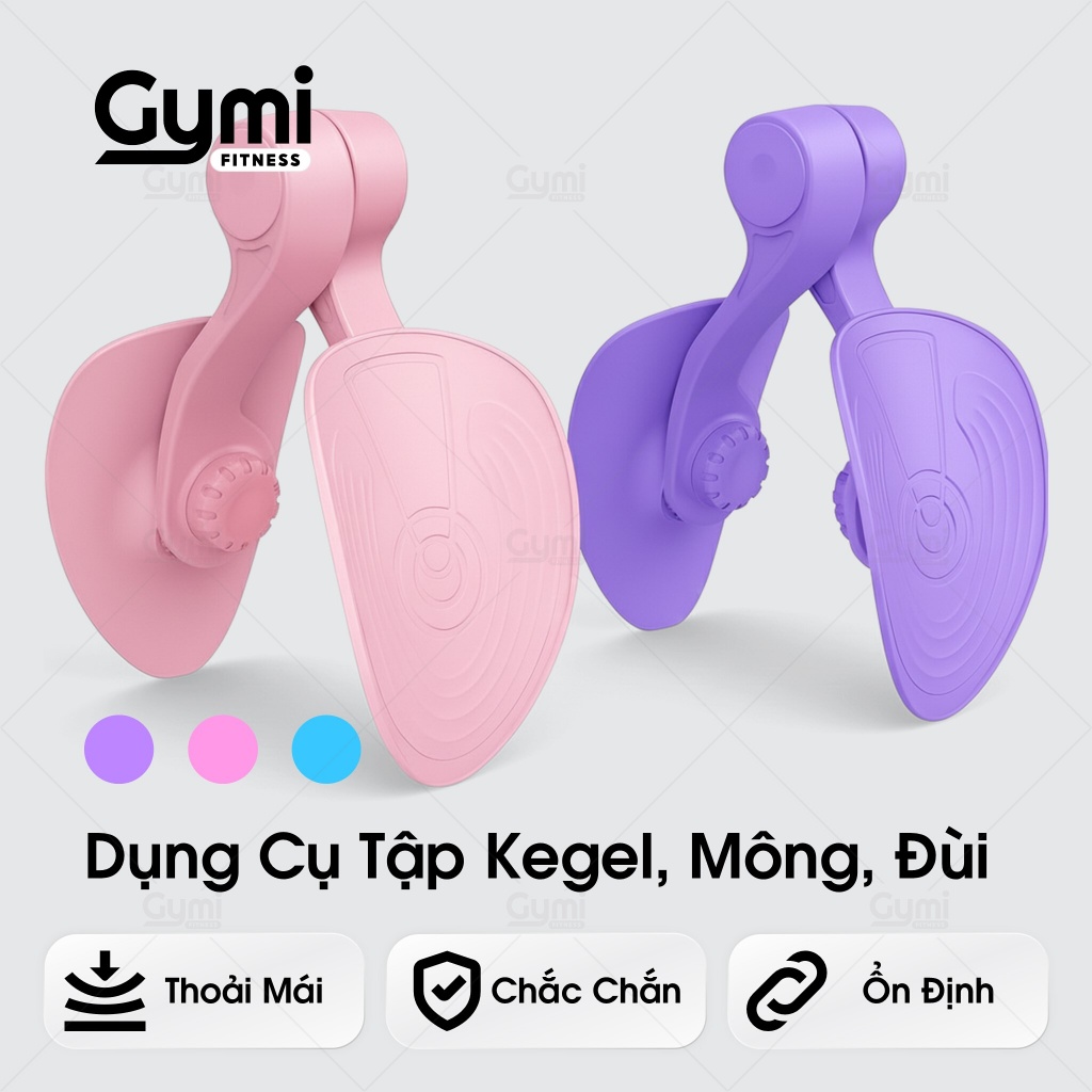 Dụng Cụ Tập Kegel - Kẹp Tập Đùi Trong, Hông, Mông - Hỗ Trợ Cơ Sàn Chậu Cho Nữ - Phù Hợp Tập Tại Nhà - DungCuTapMong