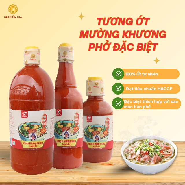 Tương Ớt Mường Khương Phở Đặc Biệt Nguyễn Gia 250ml
