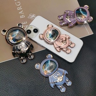 Giá đỡ điện thoại từ tính kim loại gập gọn dán 3M hút nam châm cho iPhone Samsung Xiaomi OPPO