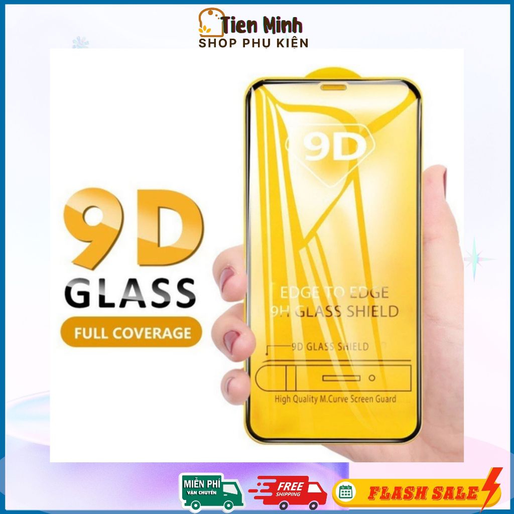 Kính Cường Lực 9D Cho i.phone 6 7 8 X Xs 11 12 13 14 15 16 Pro Plus Max Bảo Vệ Màn Hình