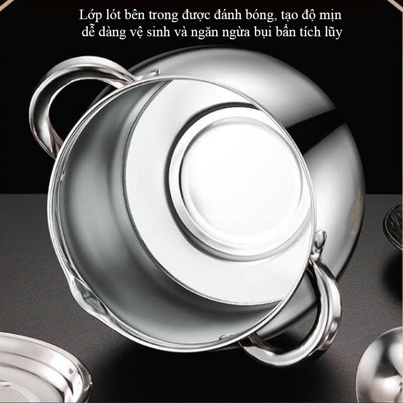 Âu đựng mỡ đa năng có lưới lọc bền đẹp 1-4 lít. hũ lọc mỡ đa năng có lắp đậy 4 in 1