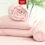 [Tencel 100s] Bộ chăn ga gối Lụa Tencel 100s 5 món cao cấp Mướt Bedding, chăn chần bông đầy đủ kích thước — ảnh 4