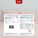 [Tencel 100s] Bộ chăn ga gối Lụa Tencel 100s 5 món cao cấp Mướt Bedding, chăn chần bông đầy đủ kích thước — ảnh 8