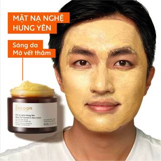 Mặt Nạ Nghệ Hưng Yên Cocoon Giúp Sáng Da Và Mờ Thâm Turmeric Face Mask (30ml)