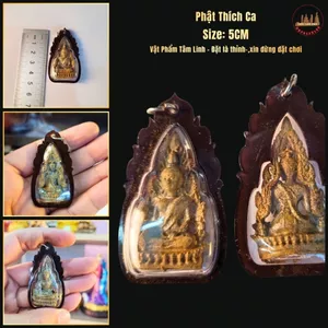 Mặt Dây Chuyền Thích Ca 5cm Khung Nhựa Trong Suốt – Nhẹ, Bền, Dễ Sử Dụng