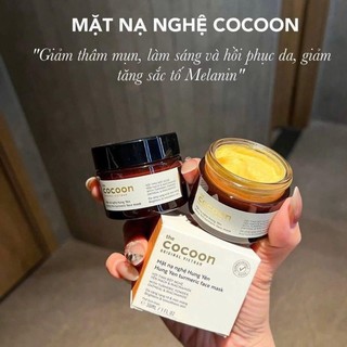 Mặt Nạ Nghệ Hưng Yên Cocoon Giúp Sáng Da Và Mờ Thâm Turmeric Face Mask (30ml)