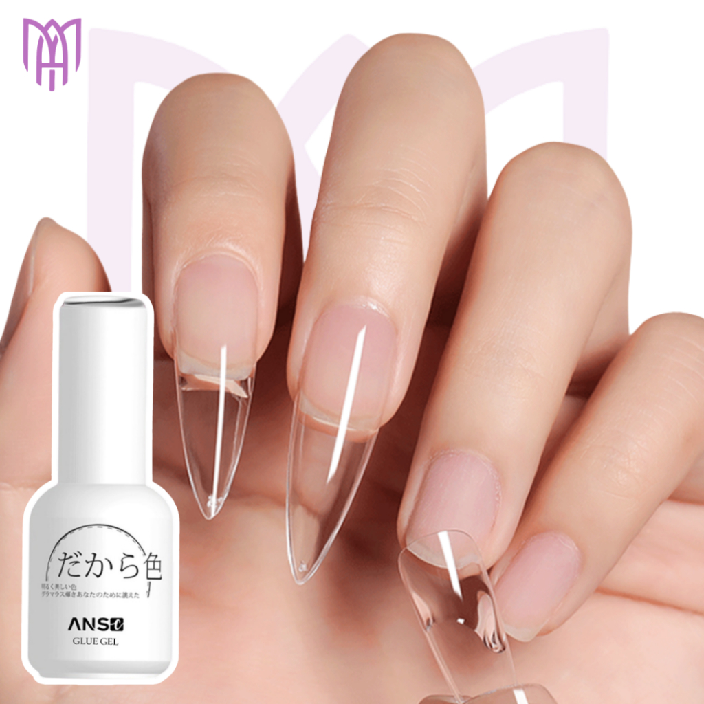 [Mua5Tặng1] Combo Glue Gel ANSC Cao Cấp - Đính Đá, Dán Móng, Ẩn Hoa Khô 18ml