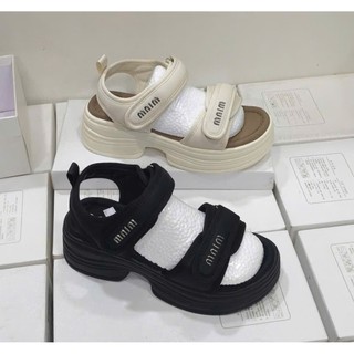 Sandal đế xuồng 5cm siêu nhẹ, chống thấm nước, trơn trượt đi học đi chơi đi làm QC432