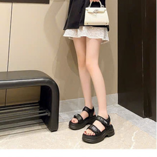 Sandal đế xuồng 5cm siêu nhẹ, chống thấm nước, trơn trượt đi học đi chơi đi làm QC432