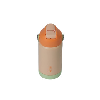 Bình Nước Trẻ Em DASHI MATSU 360ml – Nhựa PP, PE, Silicone, Quai Mềm, Thép Không Gỉ 304